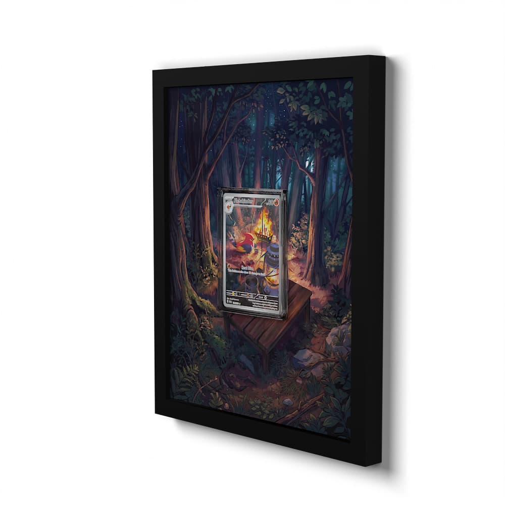 199 Braisillon - Extended Artwork Framed Pokemon Card Display