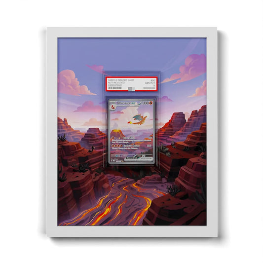 199 Dracaufeu EX - Extended Artwork Framed Pokemon Card Display