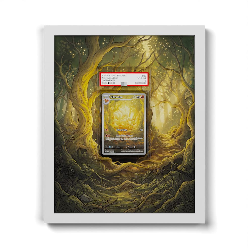 199 Feunard - Extended Artwork Framed Pokemon Card Display