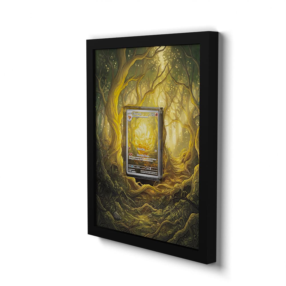 199 Feunard - Extended Artwork Framed Pokemon Card Display