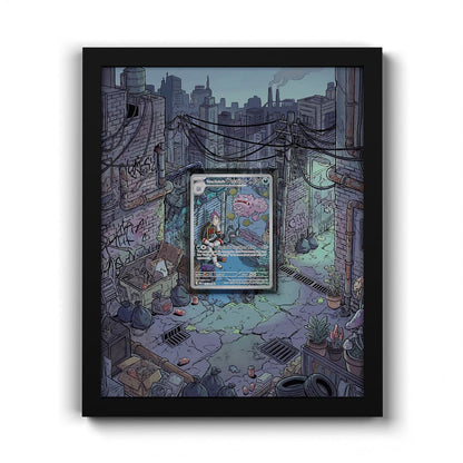 199 Smogogo de la Team Rocket - Extended Artwork Framed Pokemon Card Display