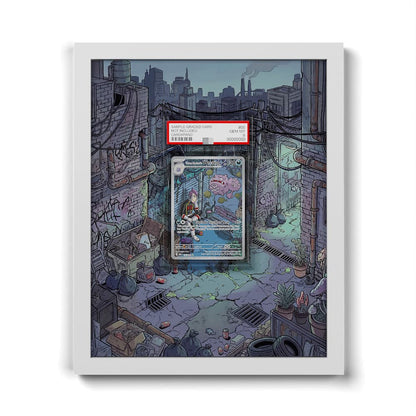 199 Smogogo de la Team Rocket - Extended Artwork Framed Pokemon Card Display