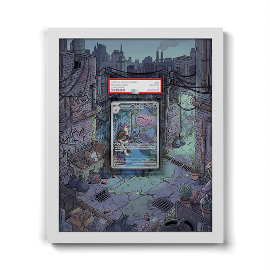 199 Smogogo de la Team Rocket - Extended Artwork Framed Pokemon Card Display