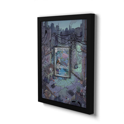 199 Smogogo de la Team Rocket - Extended Artwork Framed Pokemon Card Display