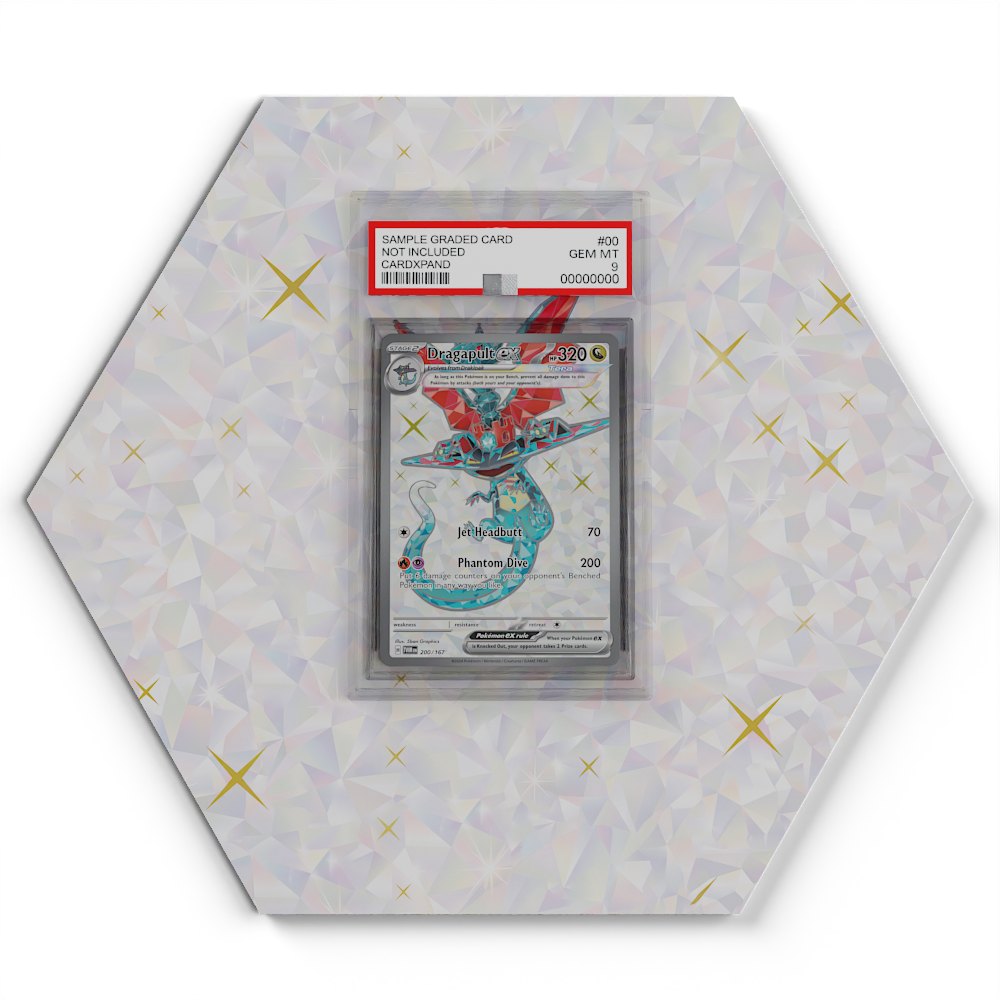 105 Crapustule - Extended Artwork Pokemon Card Display