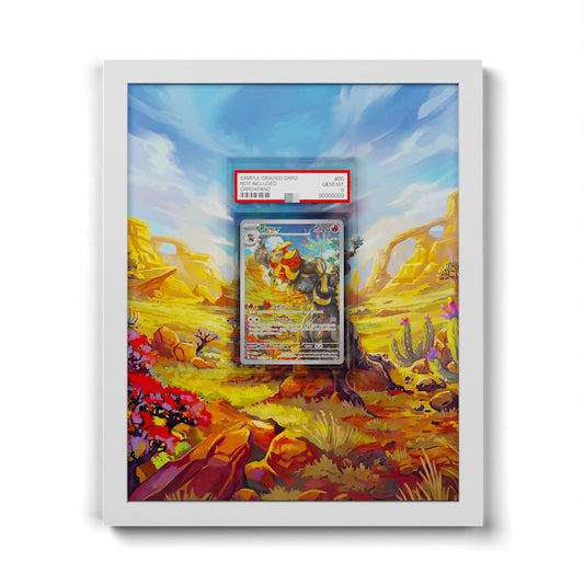 200/193 Némélios - Extended Artwork Framed Pokemon Card Display