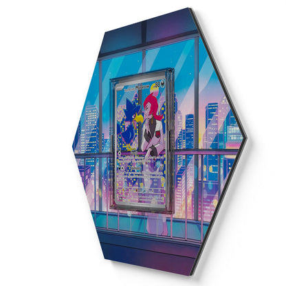 200/182 Cornèbre de la Team Rocket - Extended Artwork Pokemon Card Display