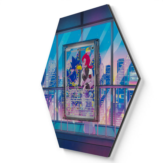 200/182 Cornèbre de la Team Rocket - Extended Artwork Pokemon Card Display