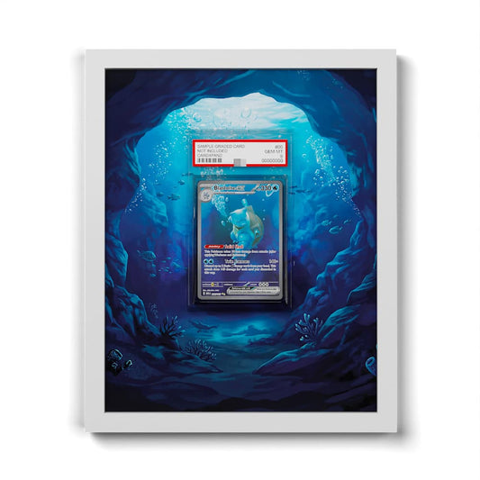 200 Tortank EX - Extended Artwork Framed Pokemon Card Display