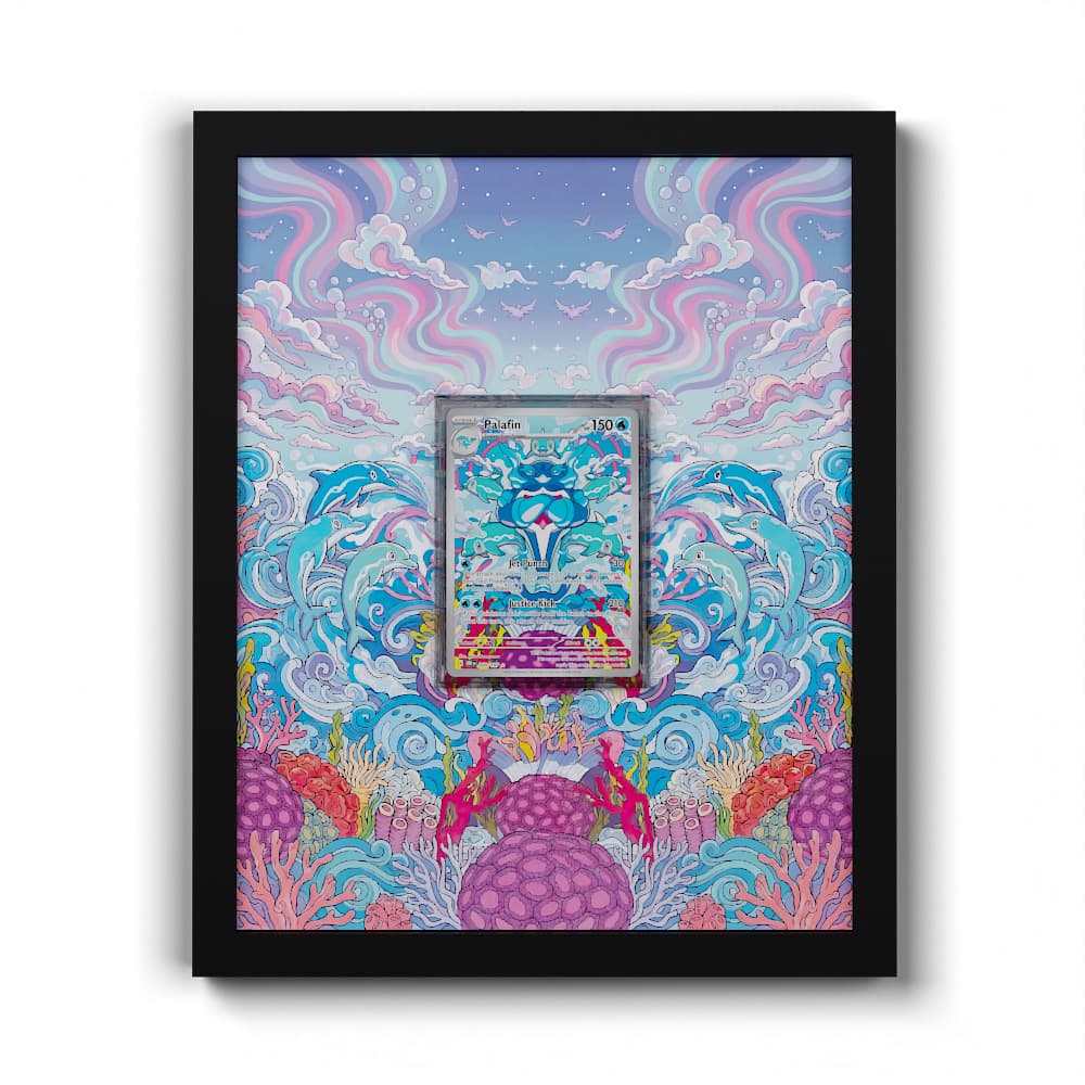 200 Superdofin - Extended Artwork Framed Pokemon Card Display