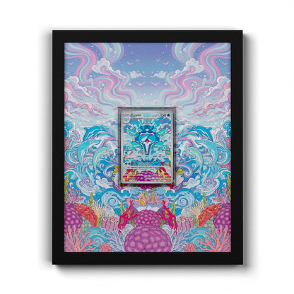 200 Superdofin - Extended Artwork Framed Pokemon Card Display