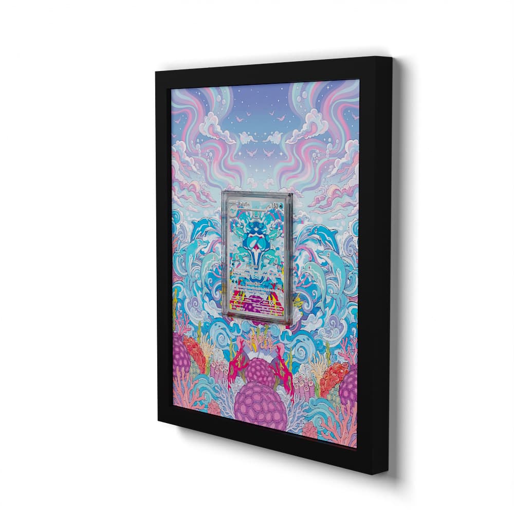 200 Superdofin - Extended Artwork Framed Pokemon Card Display