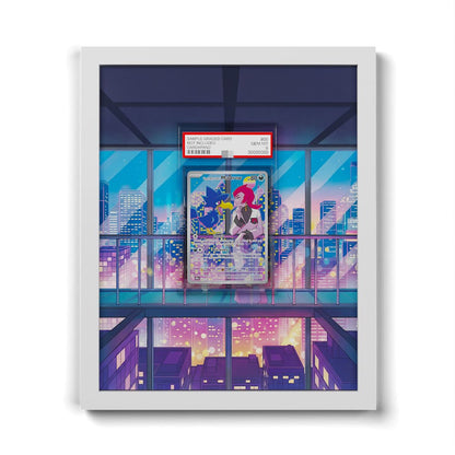 200 Cornèbre de la Team Rocket - Extended Artwork Framed Pokemon Card Display