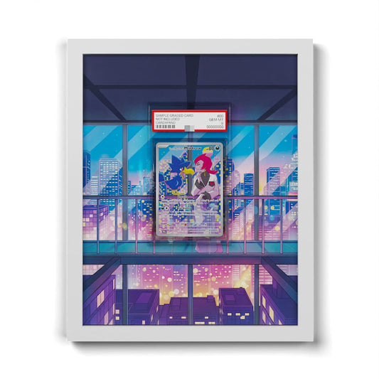 200 Cornèbre de la Team Rocket - Extended Artwork Framed Pokemon Card Display