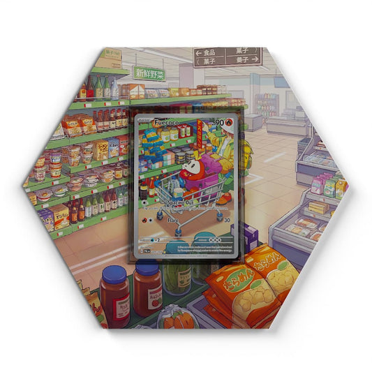 201/193 Chochodile - Extended Artwork Pokemon Card Display