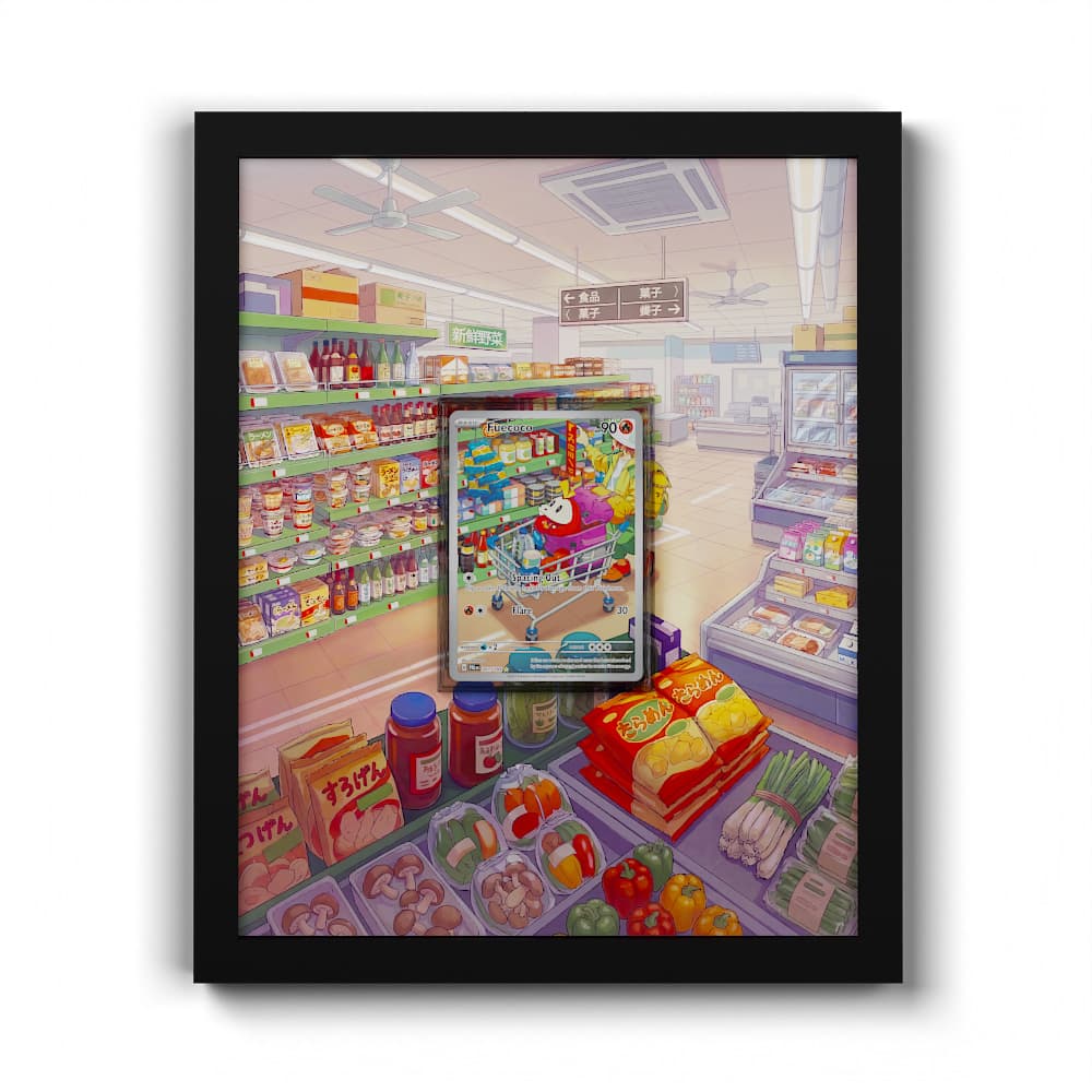 201/193 Chochodile - Extended Artwork Framed Pokemon Card Display