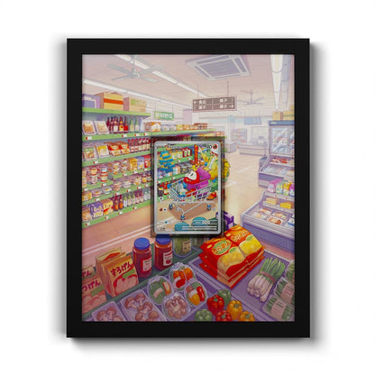 201/193 Chochodile - Extended Artwork Framed Pokemon Card Display