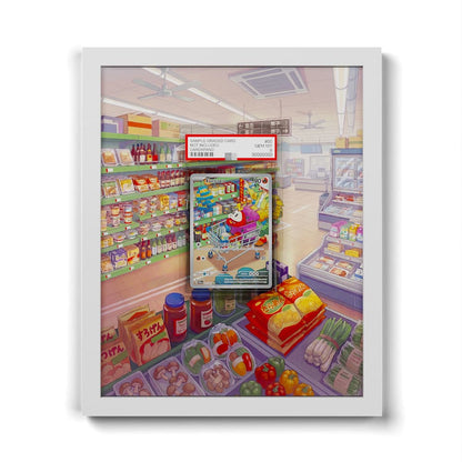 201/193 Chochodile - Extended Artwork Framed Pokemon Card Display