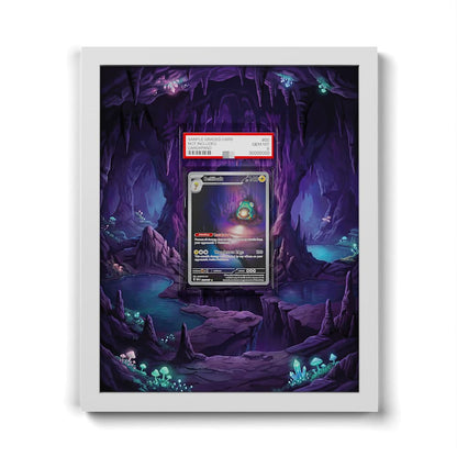 201 Ampibidou - Extended Artwork Framed Pokemon Card Display