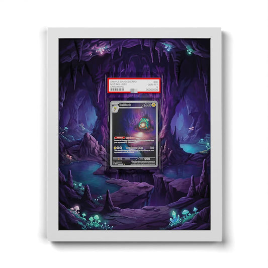 201 Ampibidou - Extended Artwork Framed Pokemon Card Display