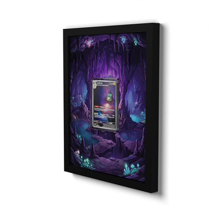 201 Ampibidou - Extended Artwork Framed Pokemon Card Display