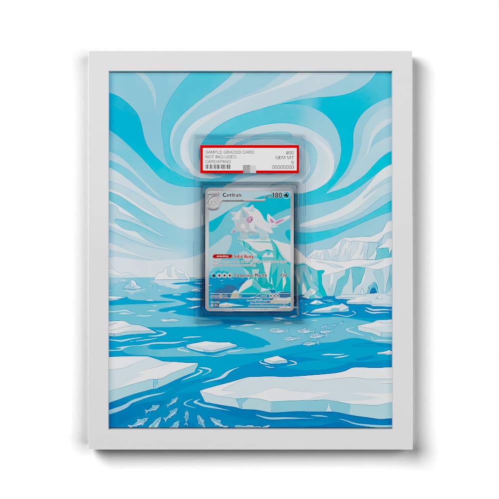 201 Balbalèze - Extended Artwork Framed Pokemon Card Display
