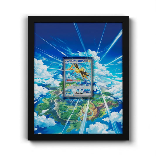 202 Électhor EX - Extended Artwork Framed Pokemon Card Display