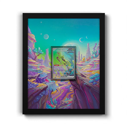 203 Vert-de-Fer EX - Extended Artwork Framed Pokemon Card Display