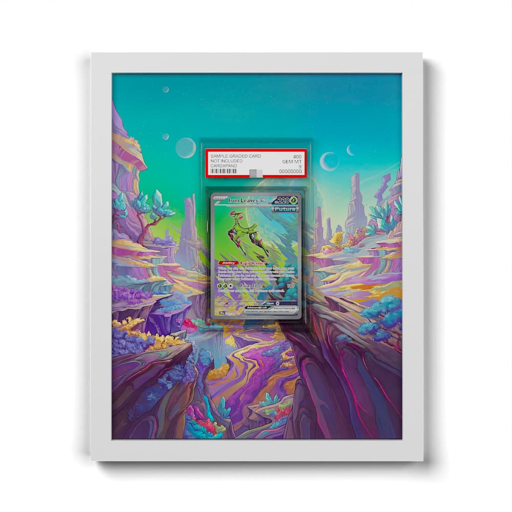 203 Vert-de-Fer EX - Extended Artwork Framed Pokemon Card Display