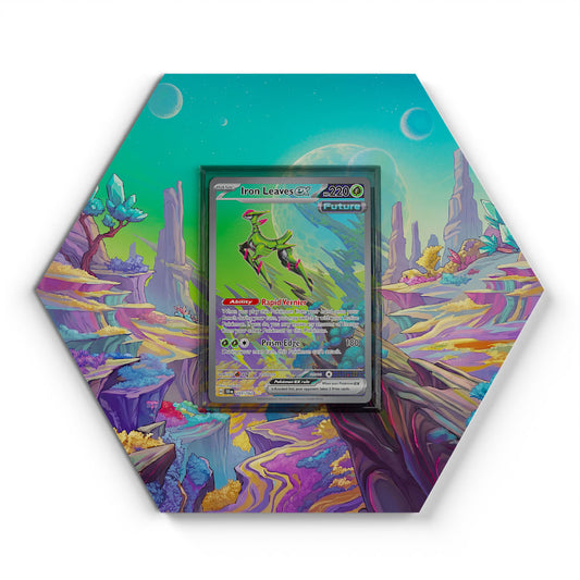 203/162 Vert-de-Fer EX - Extended Artwork Pokemon Card Display