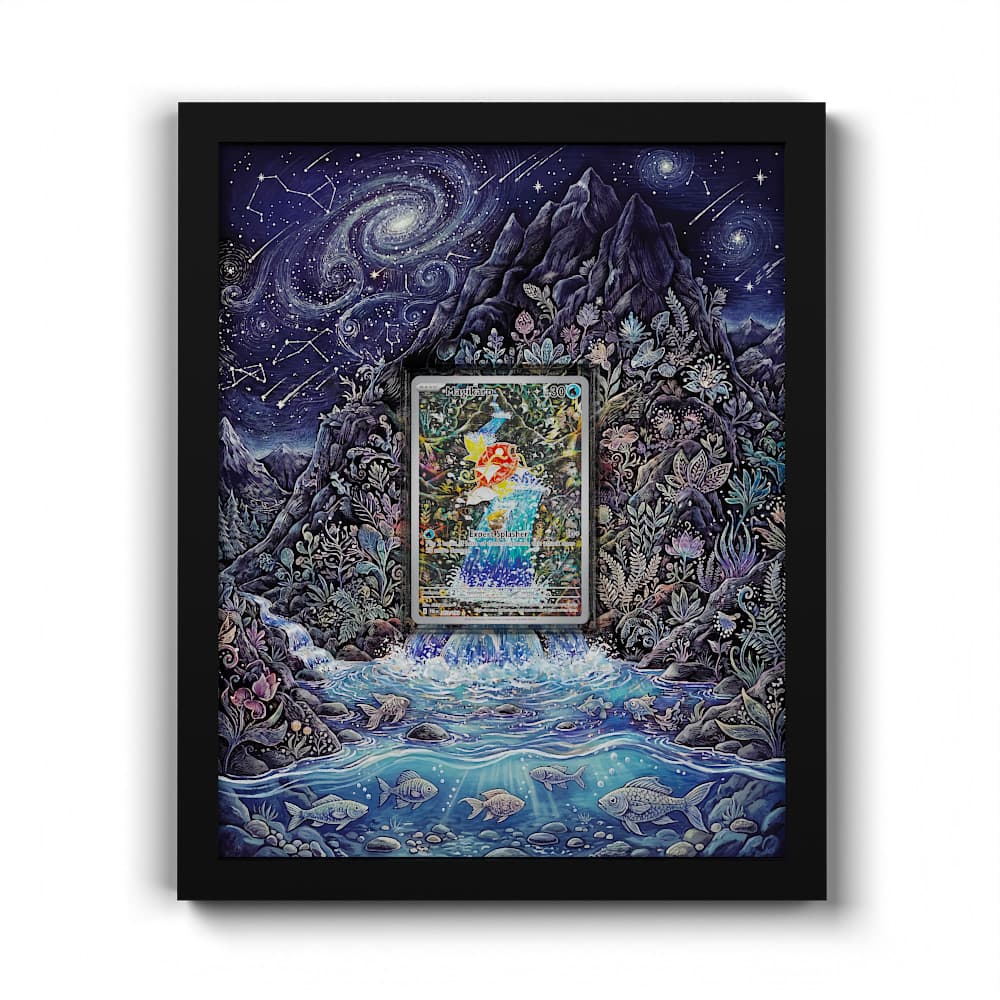 203 Magicarpe - Extended Artwork Framed Pokemon Card Display