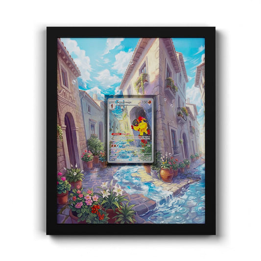 203/198 Carmadura - Extended Artwork Framed Pokemon Card Display