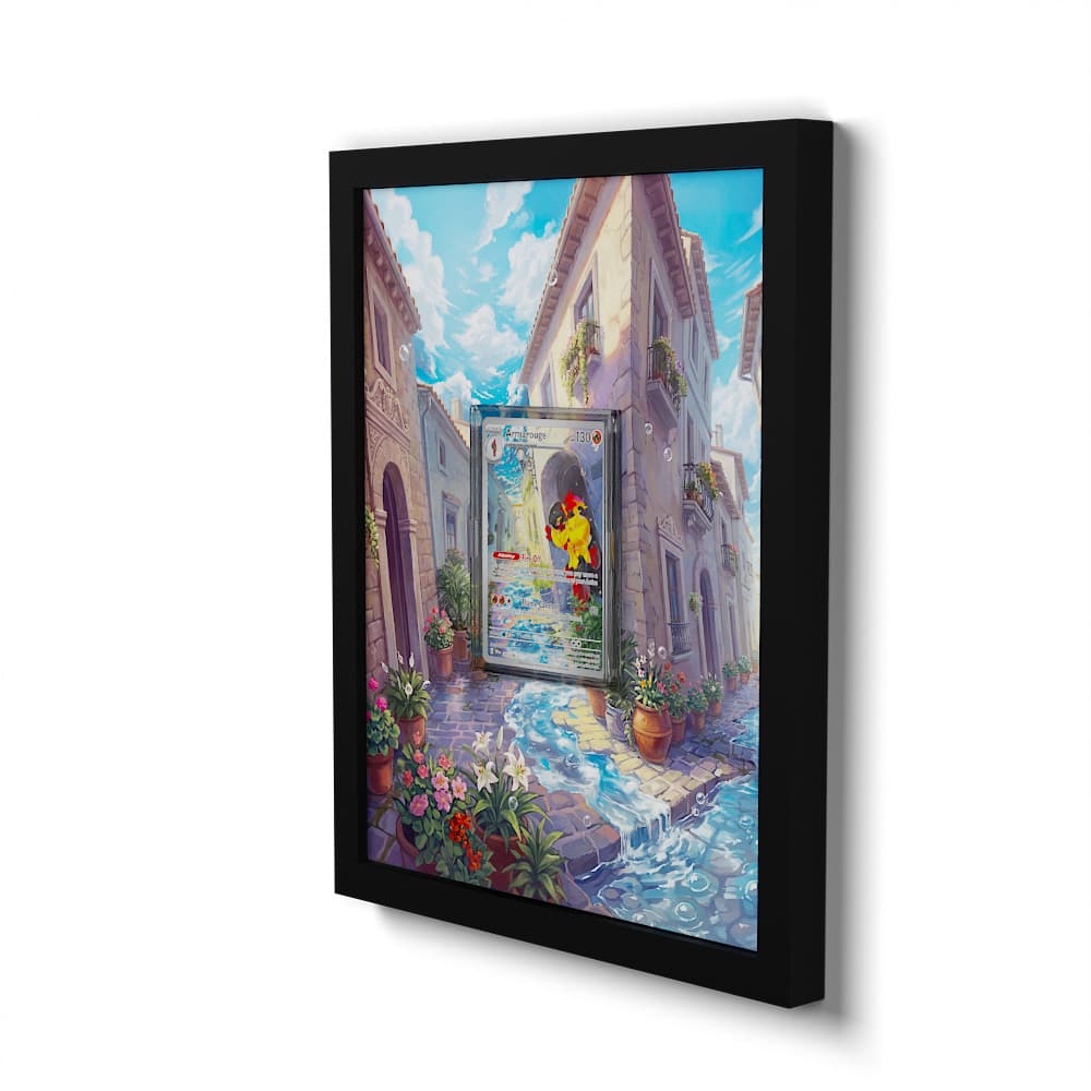 203/198 Carmadura - Extended Artwork Framed Pokemon Card Display
