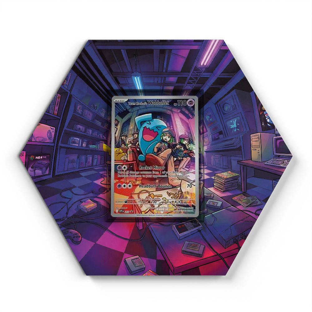 105 Crapustule - Extended Artwork Pokemon Card Display