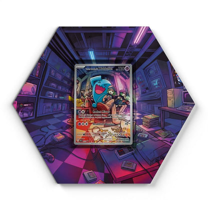 105 Crapustule - Extended Artwork Pokemon Card Display