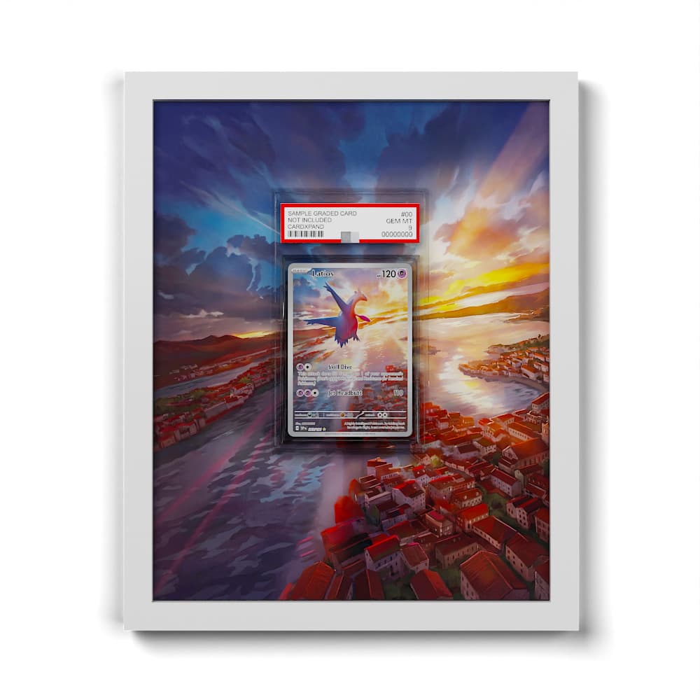 203 Latios - Extended Artwork Framed Pokemon Card Display