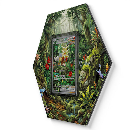 204/162 Flamme Furie EX - Extended Artwork Pokemon Card Display