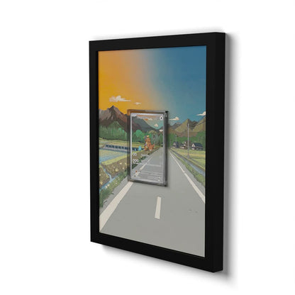 204 Kangourex - Extended Artwork Framed Pokemon Card Display