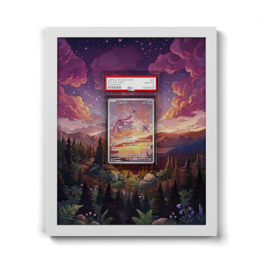 204 Créfollet - Extended Artwork Framed Pokemon Card Display