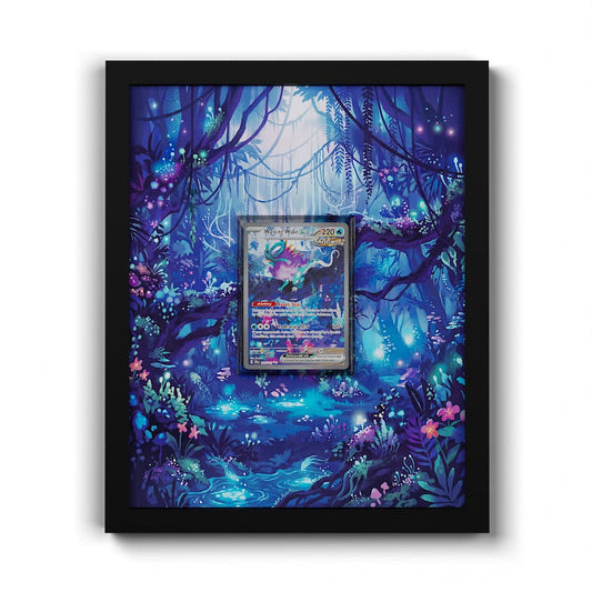 205 Ondes Martenales EX - Extended Artwork Framed Pokemon Card Display