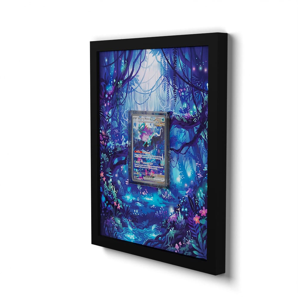 205 Ondes Martenales EX - Extended Artwork Framed Pokemon Card Display