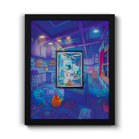 205 Bekaglaçon - Extended Artwork Framed Pokemon Card Display