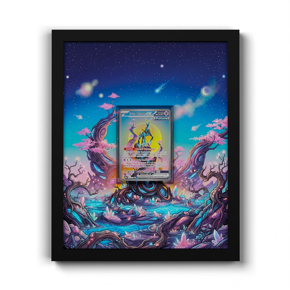 206 Chef-de-Fer EX - Extended Artwork Framed Pokemon Card Display