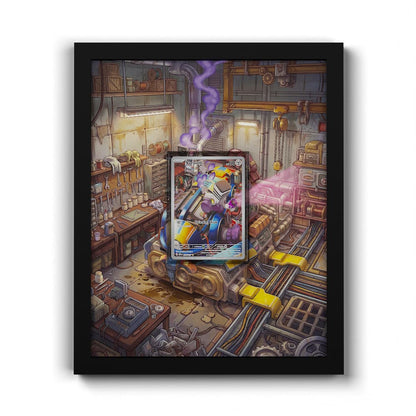 206 Vrombi - Extended Artwork Framed Pokemon Card Display