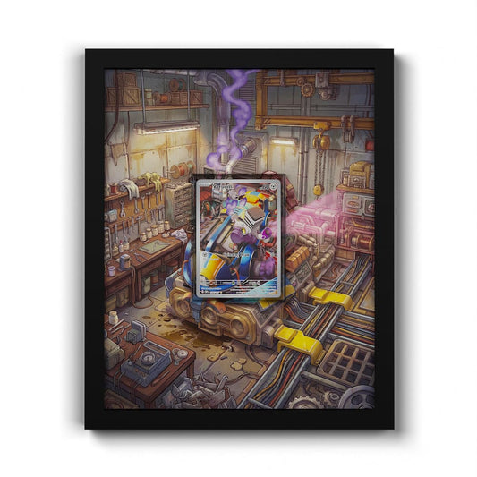 206 Vrombi - Extended Artwork Framed Pokemon Card Display