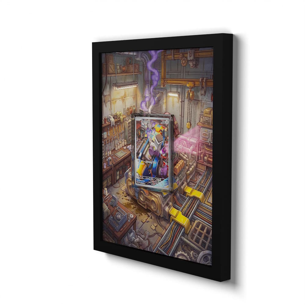 206 Vrombi - Extended Artwork Framed Pokemon Card Display