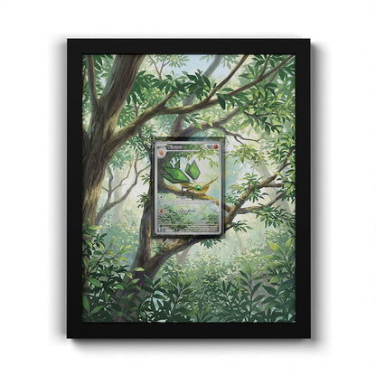 206 Vibraninf - Extended Artwork Framed Pokemon Card Display