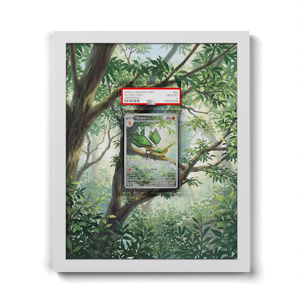 206 Vibraninf - Extended Artwork Framed Pokemon Card Display