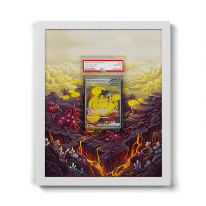 207 Roc-de-Fer EX - Extended Artwork Framed Pokemon Card Display