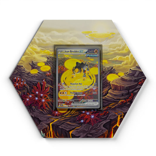 207/162 Roc-de-Fer EX - Extended Artwork Pokemon Card Display